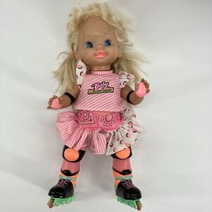 Mattel Vintage Baby Rollerblade Doll 1991
